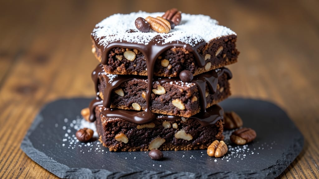 Hershey's Triple Chocolate Brownie Mix Recipe: Fudgy Depth With Nutty Crunch Topping