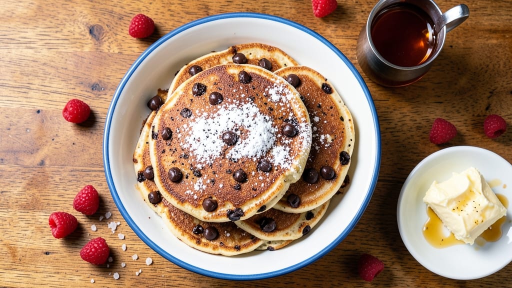 IHOP-Style Chocolate Chip Pancakes Recipe: Fluffy Stacks With Hidden Buttermilk Magic