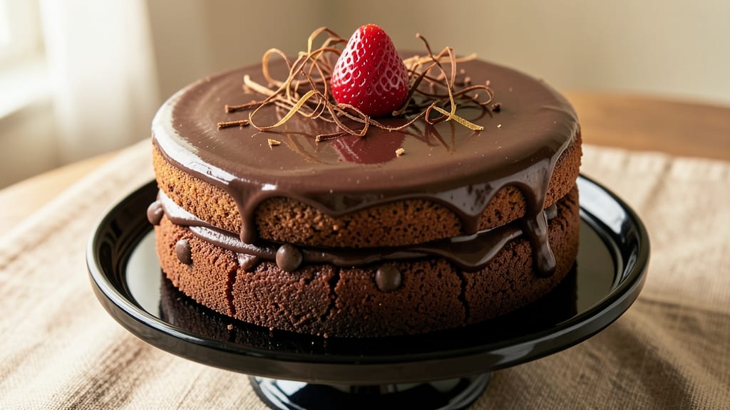 Linda's Chocolate Cake Cheesecake Factory Recipe: Swirls of Fudgy Cocoa and Toasted Pecan Crunch