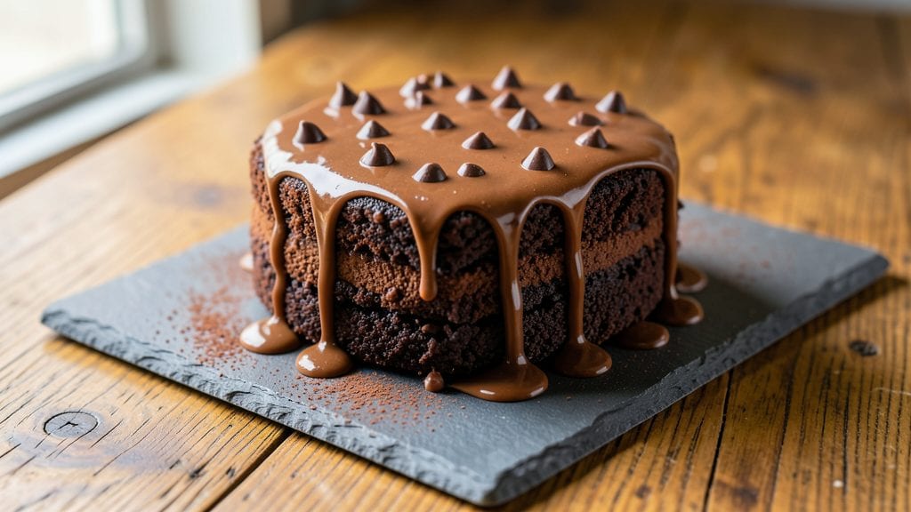 Milk Chocolate Mud Cake Recipe: Fudgy Depth and Crispy Chocolate Crown