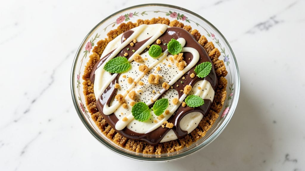 Mint Chocolate Cheesecake Recipe: Cool Mint Swirls and Rich Chocolate Layers