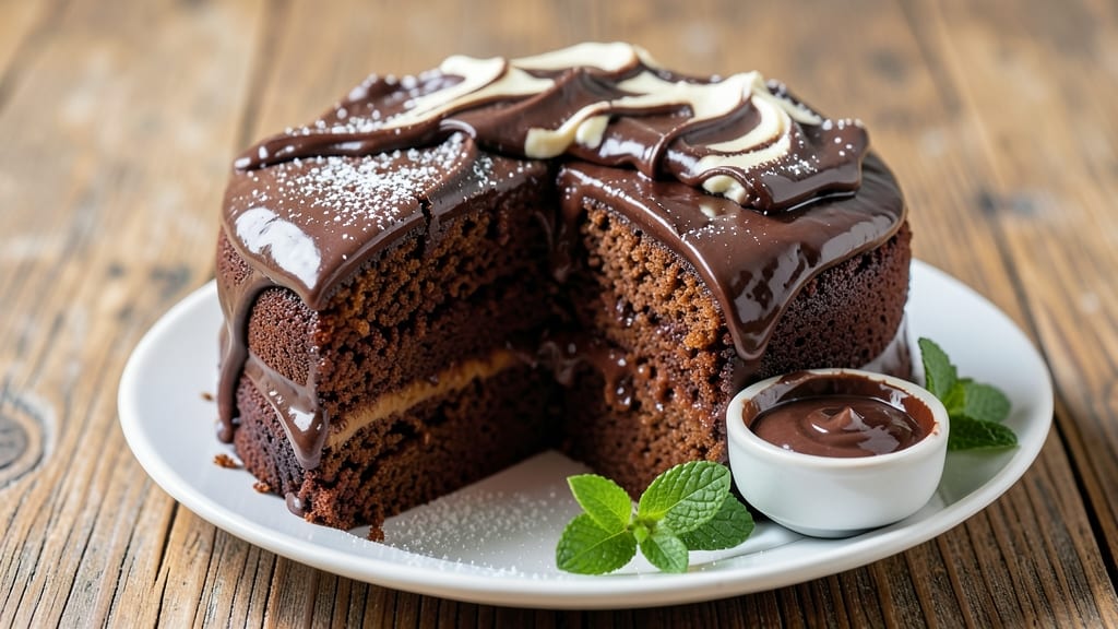 Old Fashioned Chocolate Cake Icing Recipe: Velvety Ganache That Sets Flawlessly