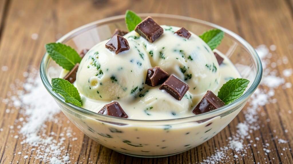Old Fashioned Mint Chocolate Chip Ice Cream Recipe: Classic Homemade Swirls With Bold Fresh Mint