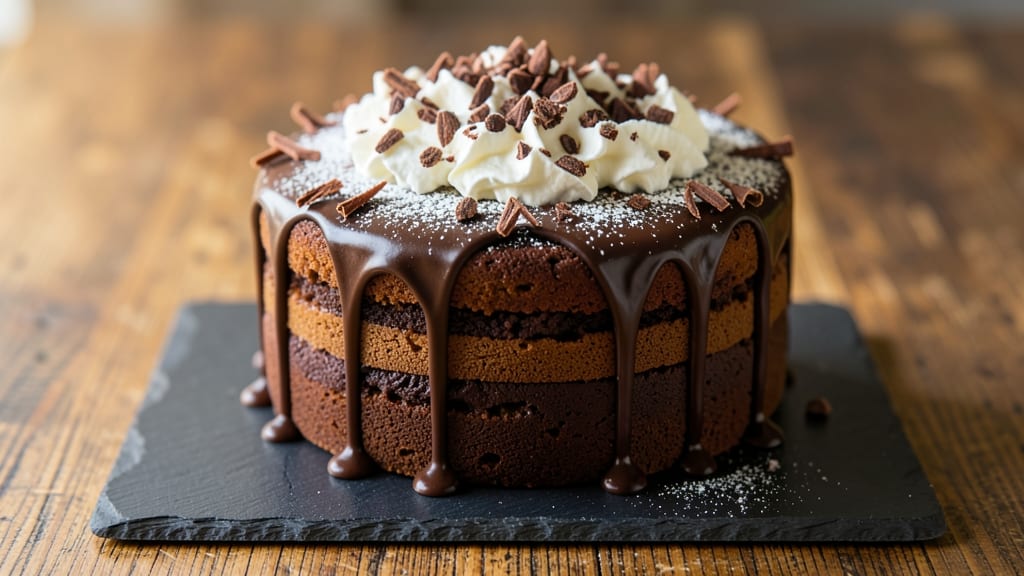 One-Layer Chocolate Cake Recipe: Fudgy Core and Fluffy Crust in One Pan