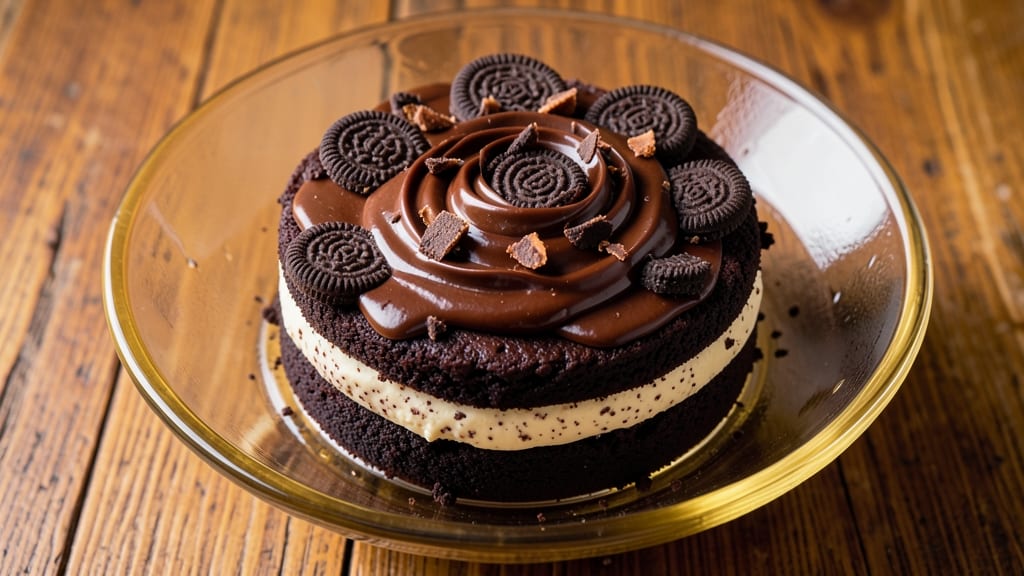 Oreo Cheesecake Chocolate Cake Recipe: Triple-Layered Magic With Crunchy Crusts