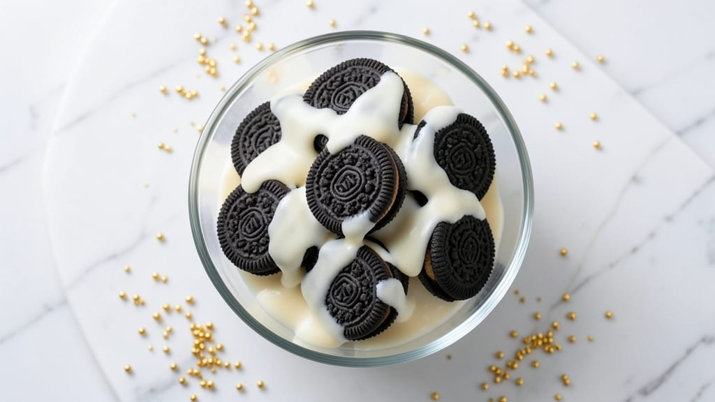 Oreo Cookies Dipped in White Chocolate Recipe: Crunchy-Creamy Bite-Sized Indulgence