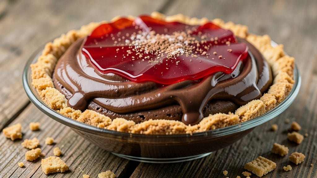 Original Jello Chocolate Pudding Pie Recipe: Vintage Comfort with Crunchy Top Magic