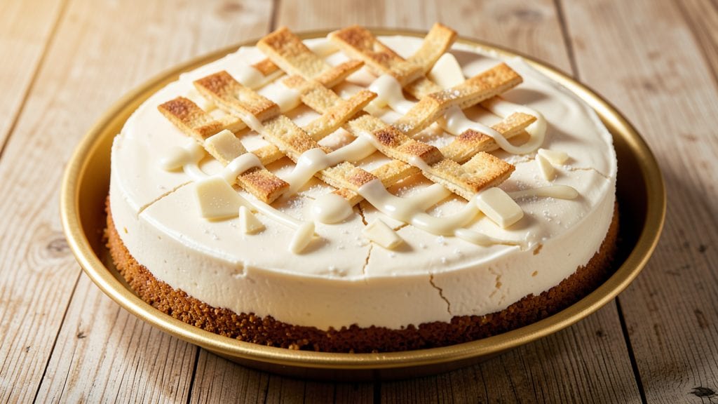 Philadelphia White Chocolate Cheesecake Recipe: Crispy Graham Base and Ultra-Smooth Fill