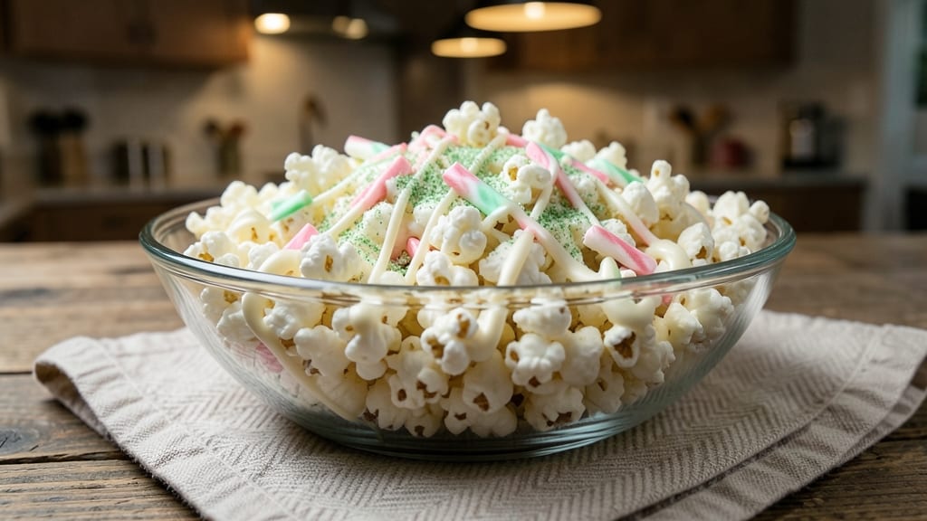 Pioneer Woman White Chocolate Peppermint Popcorn Recipe: Festive Crunch With Minty Magic