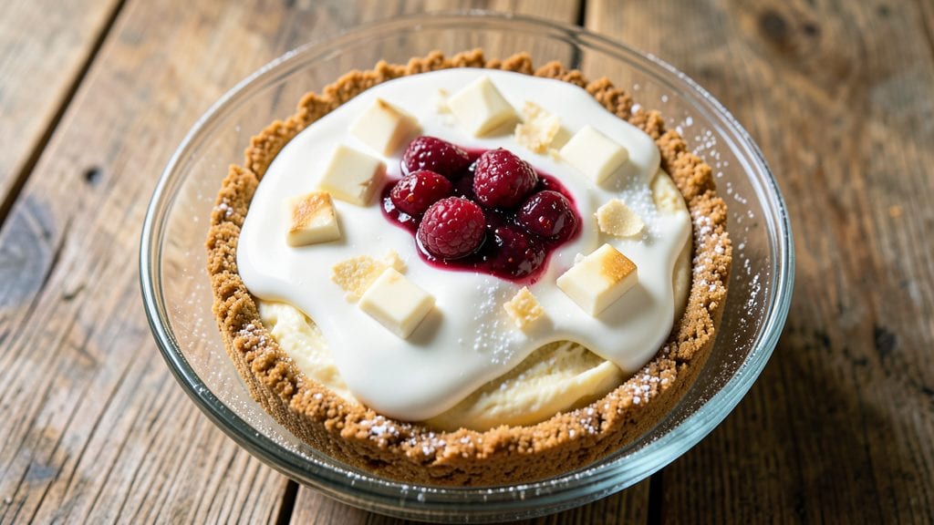 Pioneer Woman White Chocolate Raspberry Cheesecake Recipe: Velvety Crust With Bursting Berry Swirls