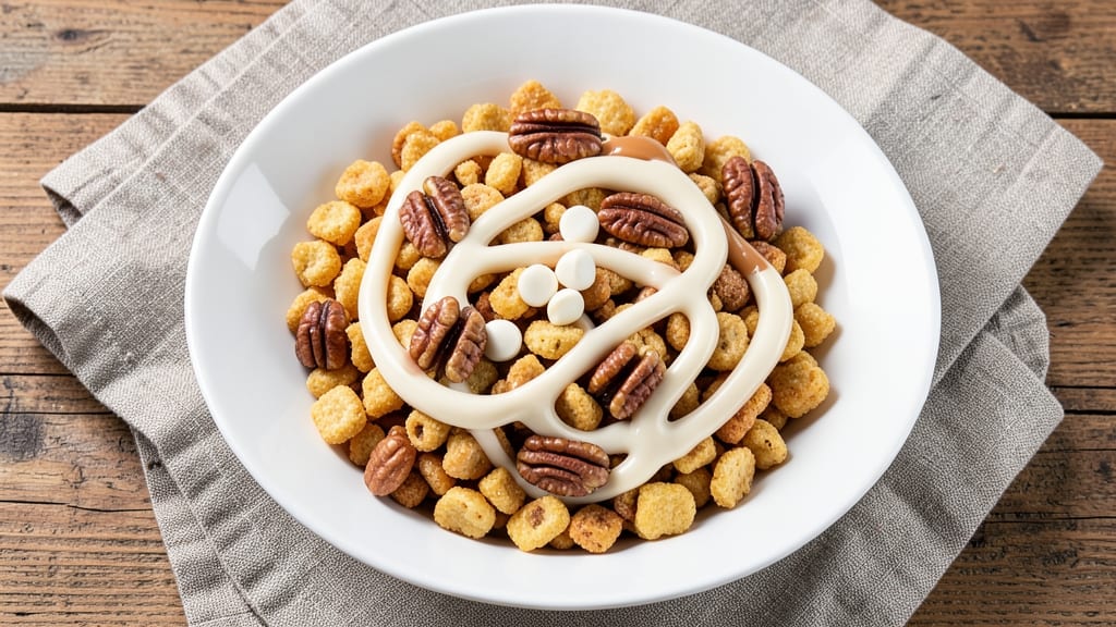 Rice Chex and White Chocolate Recipe: Crunchy Cereal Clusters and Melty Sweetness