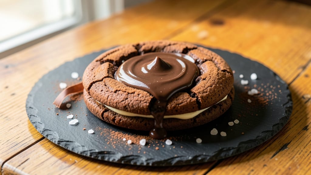 Subway Double Chocolate Cookies Recipe: Crunchy Cocoa Crust With Gooey Centers