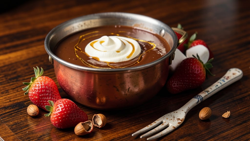 Traditional Chocolate Fondue Recipe: Swiss-Style Melt With Crunchy Dippers