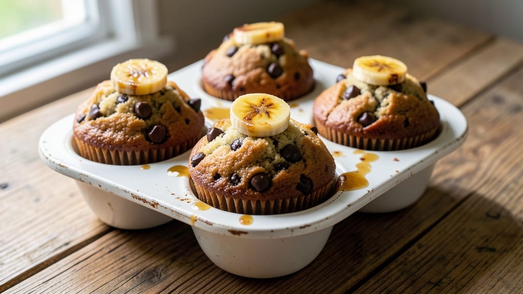 Weight Watchers Banana Chocolate Chip Muffins Recipe: Fluffy, Low-Point Protein-Packed Delight